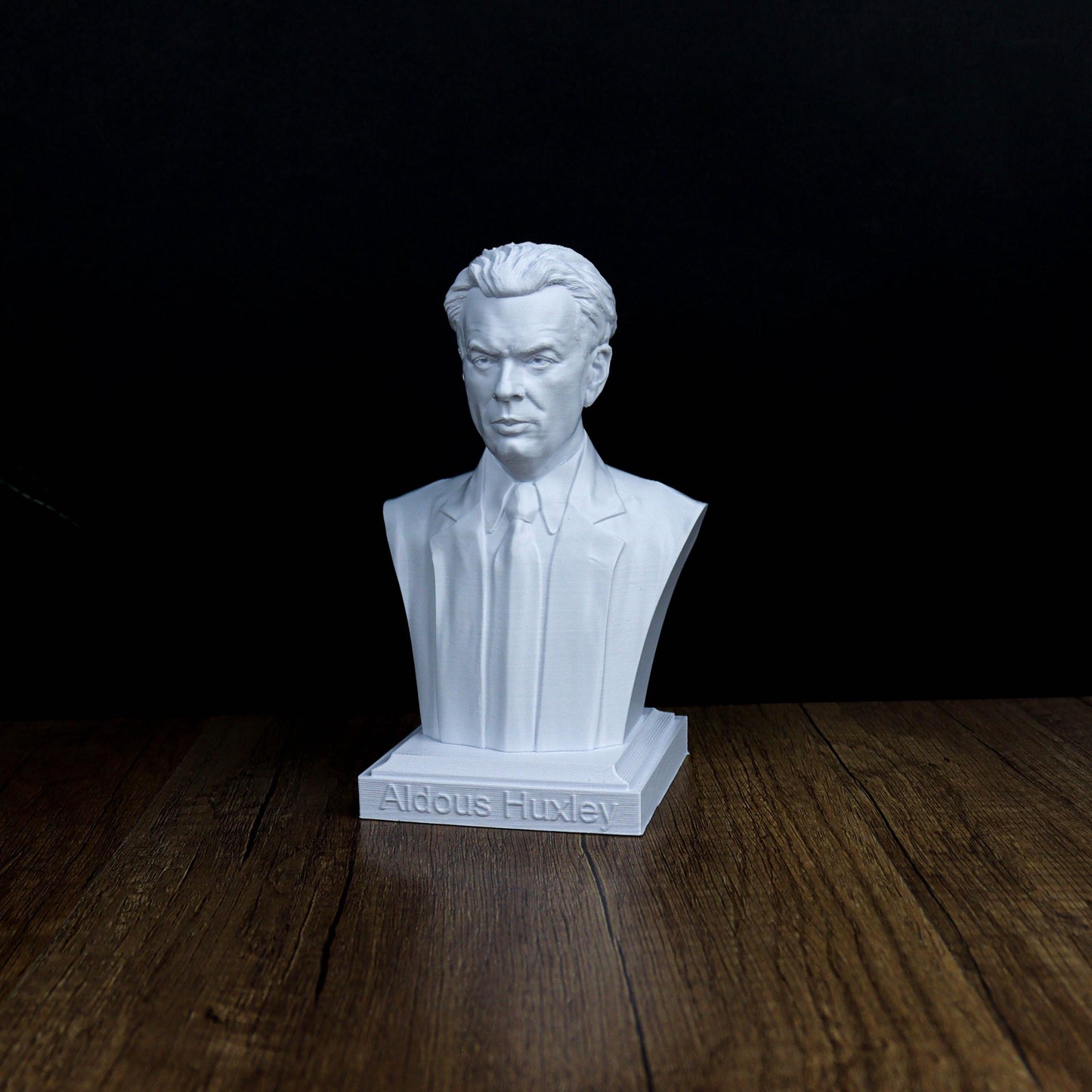 Aldous Huxley Bust, English Writer and Philosophe Statue, Brave New World Author Sculpture