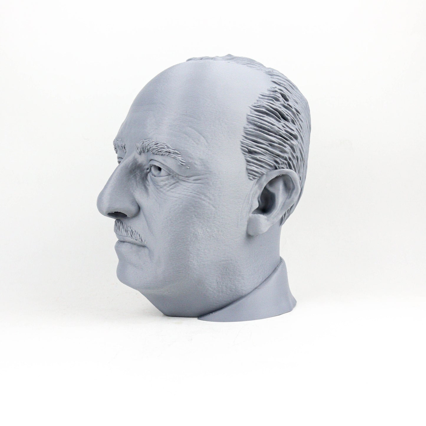 Francisco Franco Head Statue, Headphone Holder, Desktop Decor Headphone Stand Bust