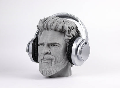 Karl Urban  Bust, Headset Stand Bust