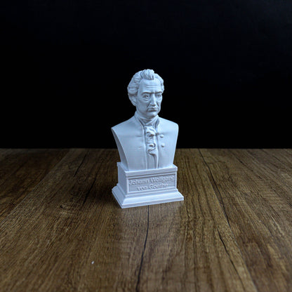 Goethe Bust, Johann Wolfgang von Goethe Statue, Romantic Era Poet Statue