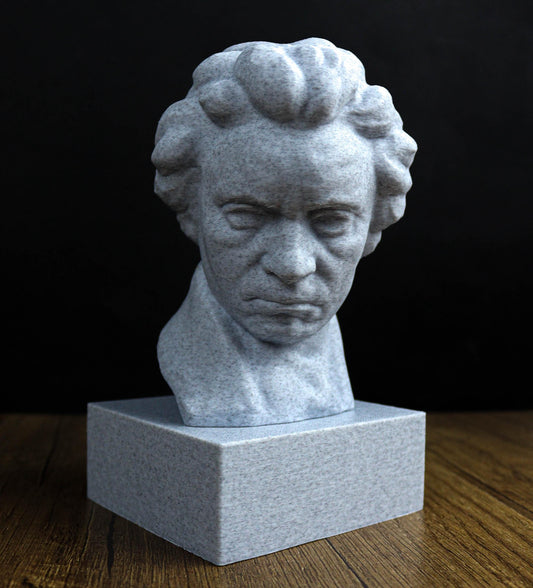 Ludwig van Beethoven Bust Statue
