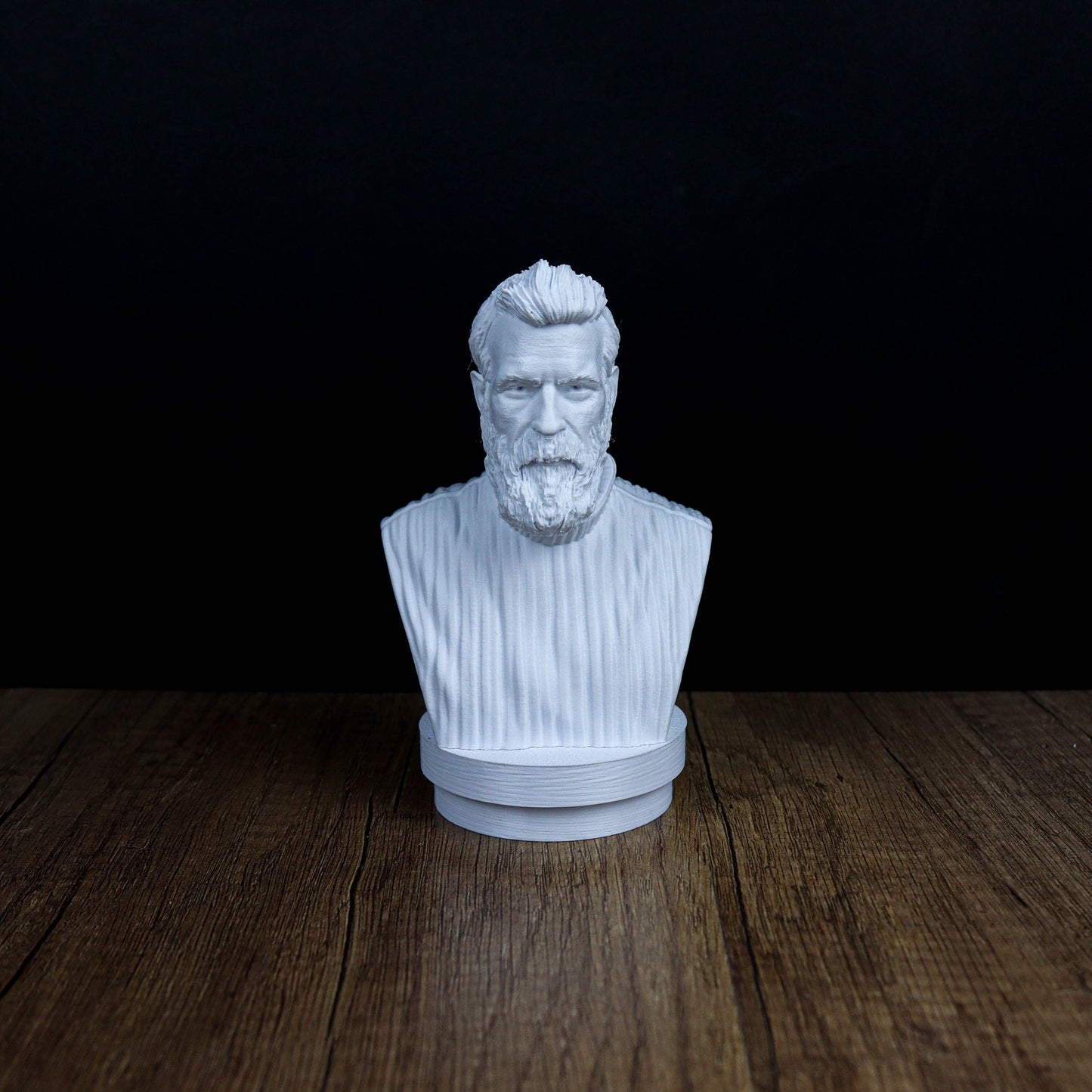 Constantin Brancusi Bust, Romanian Modernist Sculptor, Modern Home Decor Statue