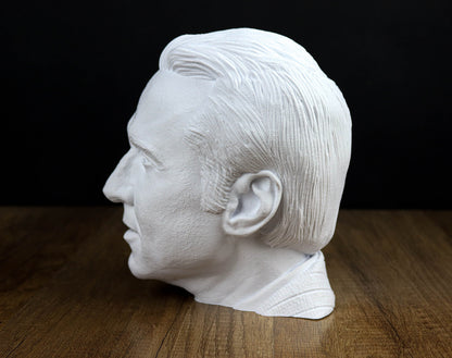 Nicholas Cage Headphone Holder, Headset Stand, Bust, Sculpture, Decoration