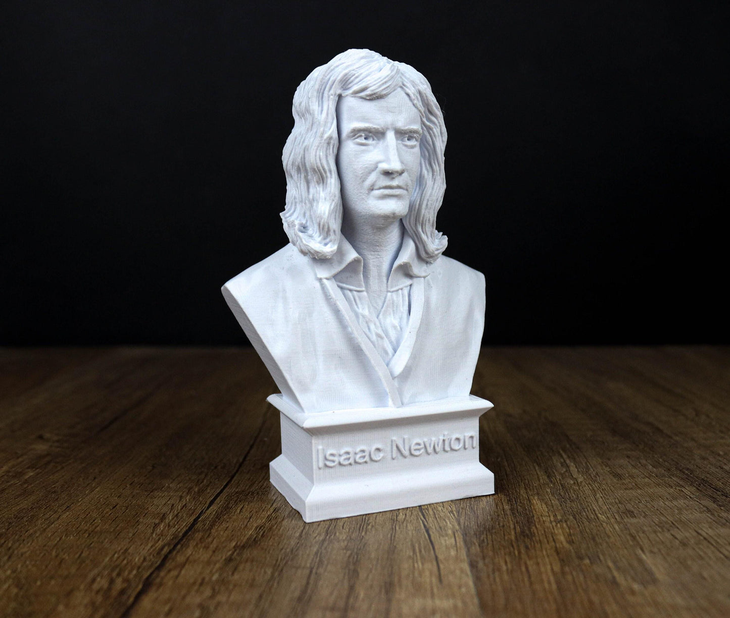 Sir Isaac Newton Bust, English Mathematician, Physicist, Astronomer, Alchemist, Theologian, and Author