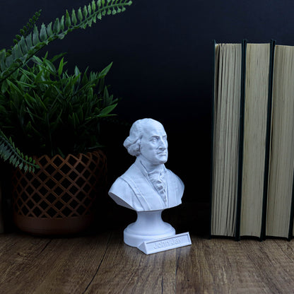 John Jay Bust, Founding Father sculpture, American history decor