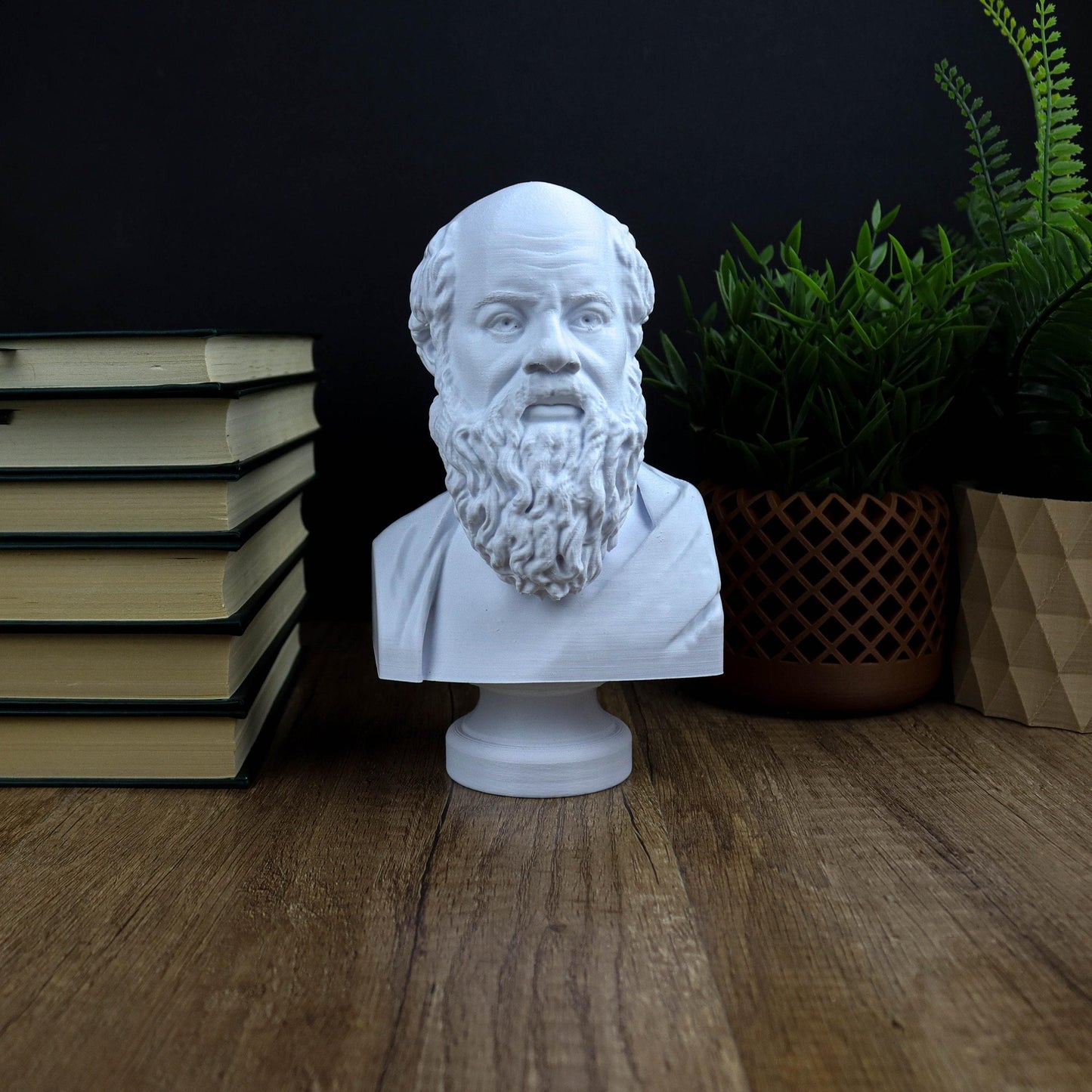 Socrates Bust, Greek Statue, Sculpture