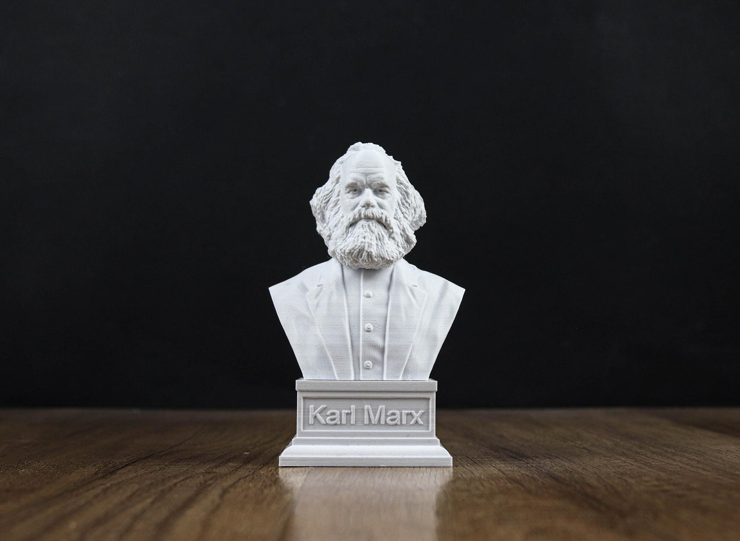 Friedrich Engels and Karl Marx Busts, German Philosophers Statue