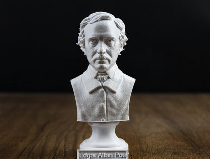 Edgar Allan Poe Bust Sculpture