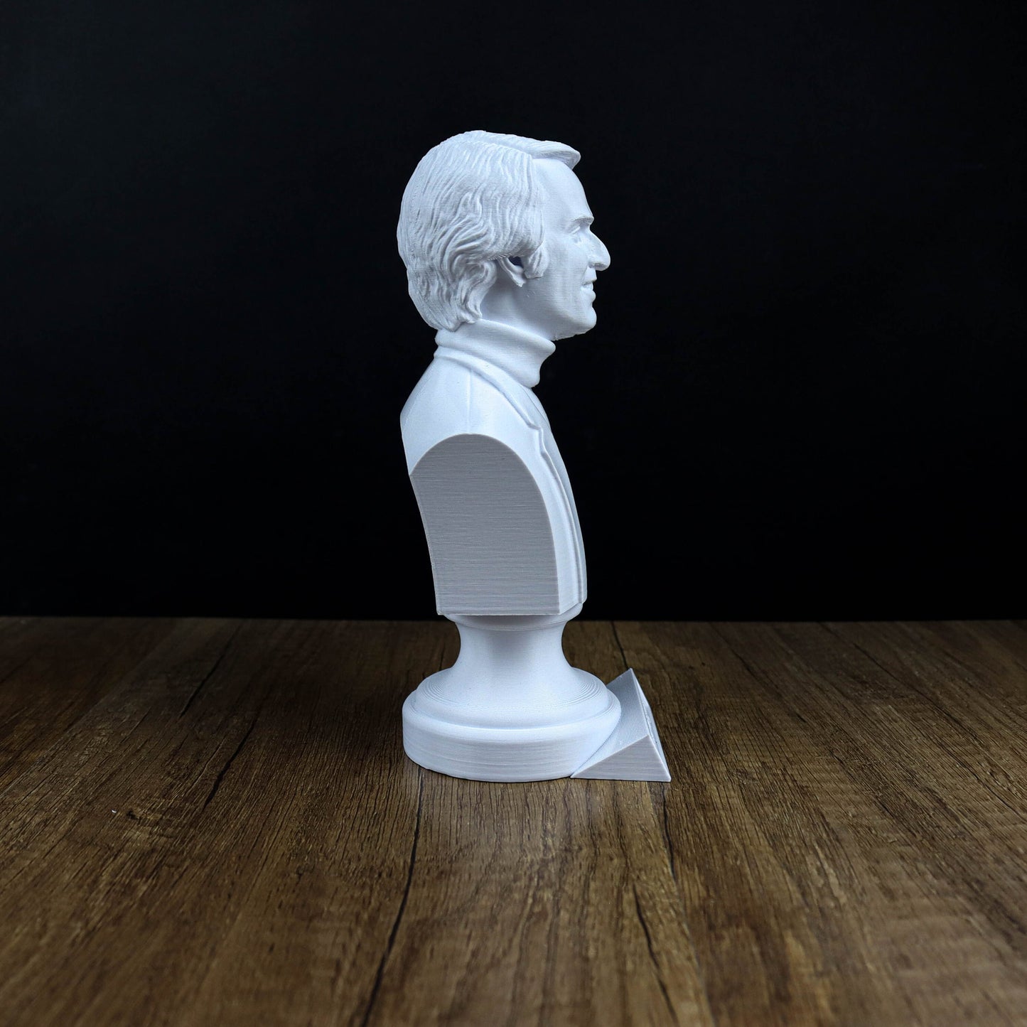Carl Sagan Bust, American Astronomer Sculpture, Cosmologist Author Statue
