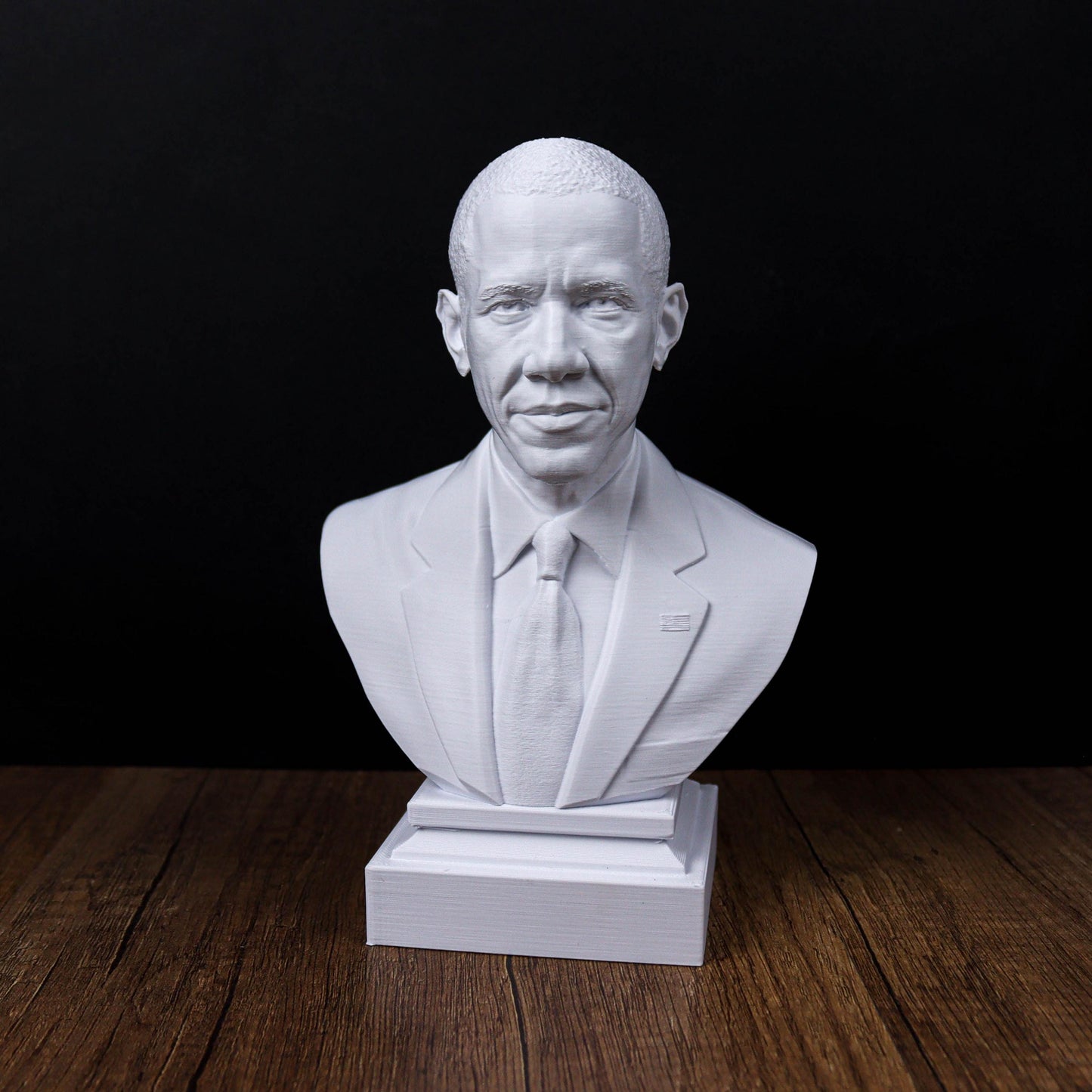 Barrack Obama Bust, 44th American President Sculpture