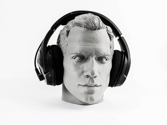 Henry Cavill Headphone Holder, Desktop Decor Headphone stand, Gaming Accessories