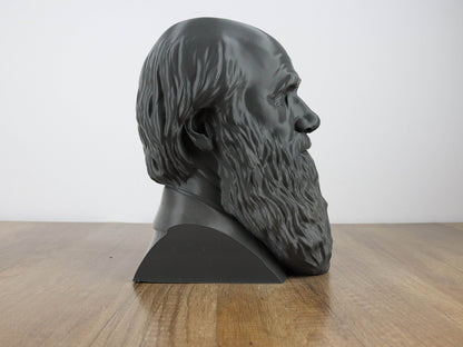 Charles Darwin Headphone Holder, Desktop Decor Headphone stand, Gaming Accessories