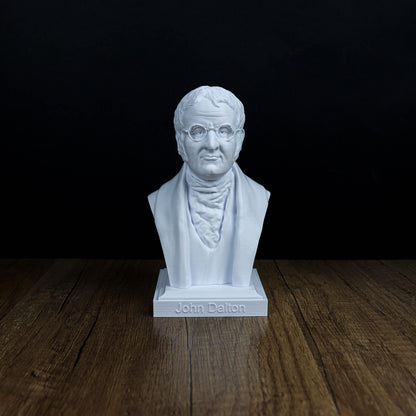John Dalton Bust,  English Chemist, Physicist and Meteorologist Sculpture