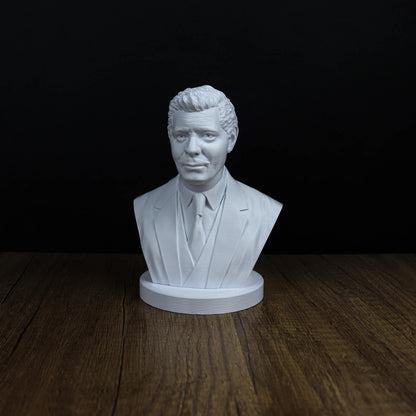 Clark Gable Bust, Classic Hollywood Icon Home Decor