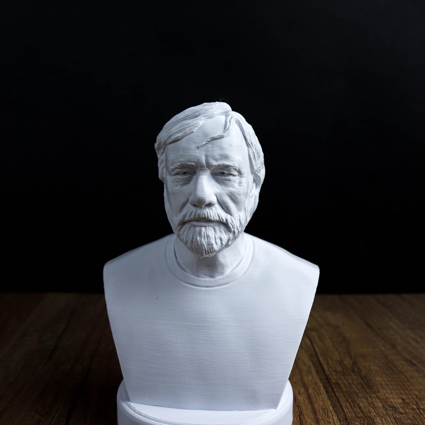 Slavoj Zizek Bust, Modern Philosopher Statue for Bookshelf & Home Decor