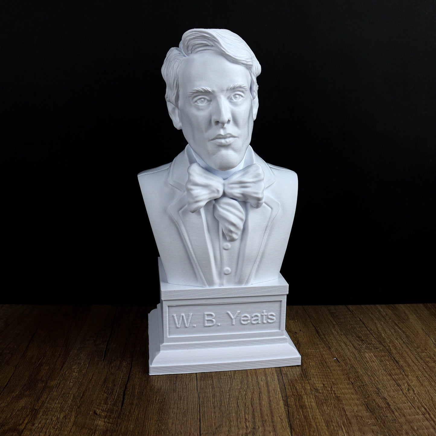 William Butler Yeats Bust, Literary Home Decor Statue