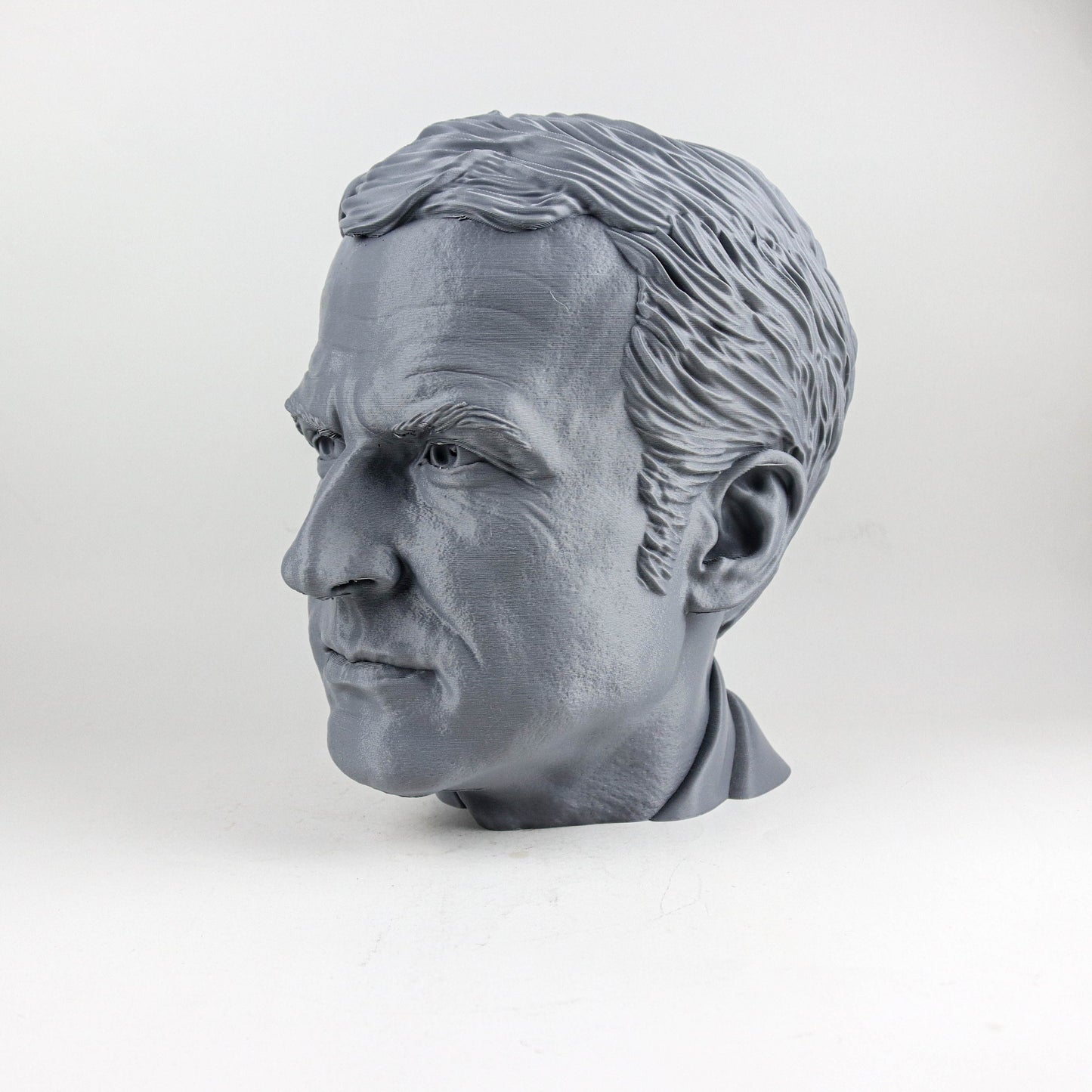Emanuel Macron Head Bust