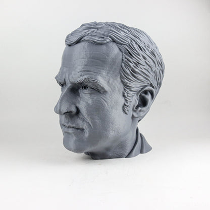 Emanuel Macron Head Bust