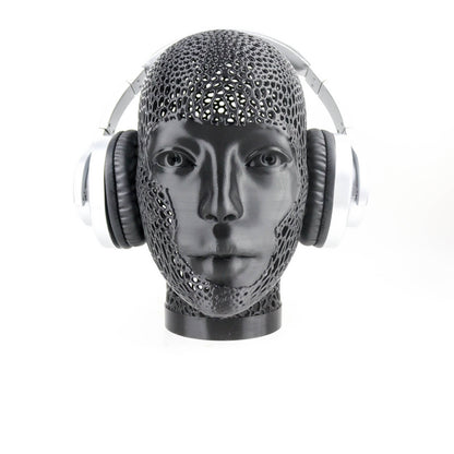 Female Sculpture Bust, Headphone Holder Decoration, Headset Stand, Abstract Art  Sculpture Decor