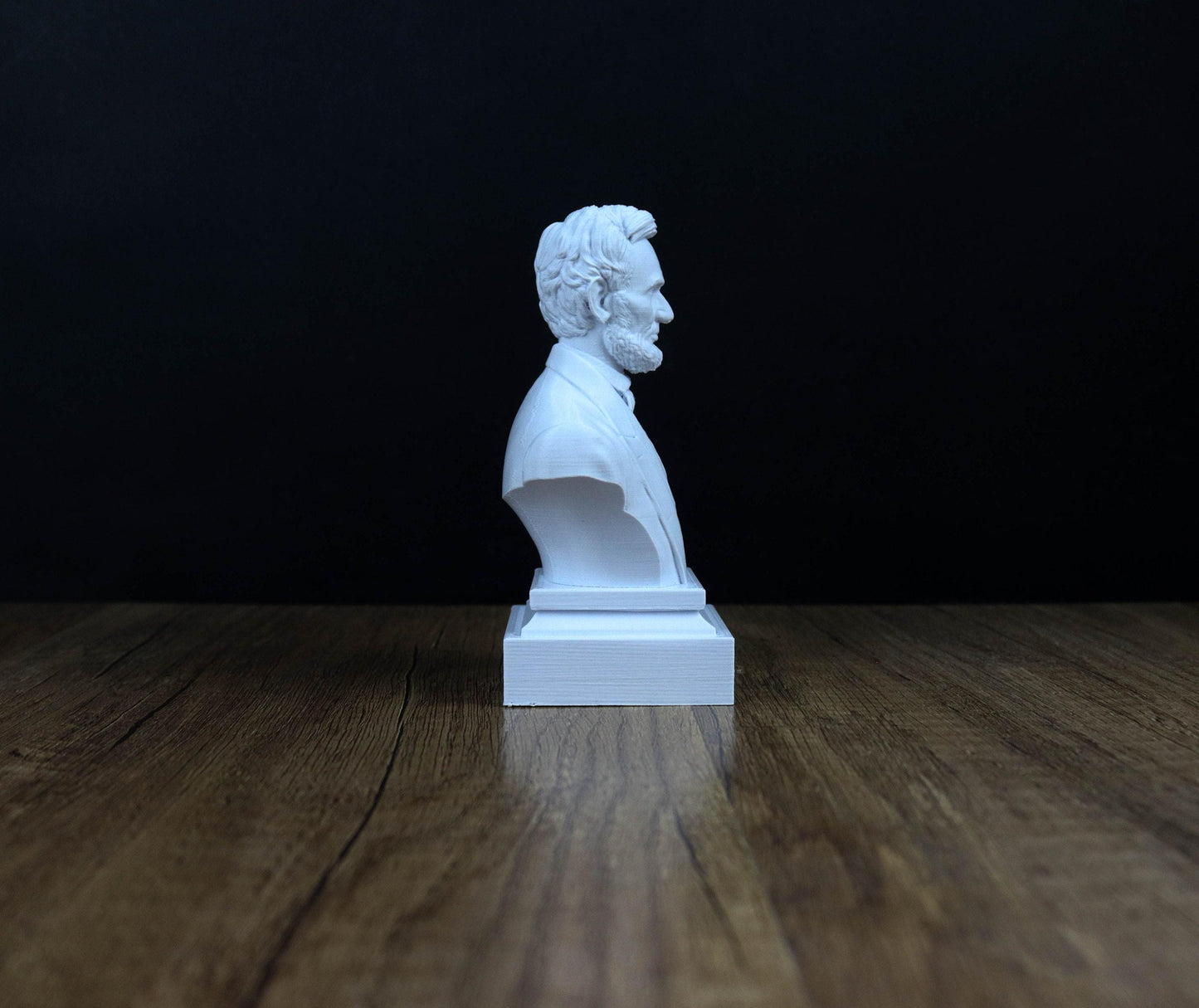 Abraham Lincoln Bust, 16th U.S. President Sculpture, American History Art Decor