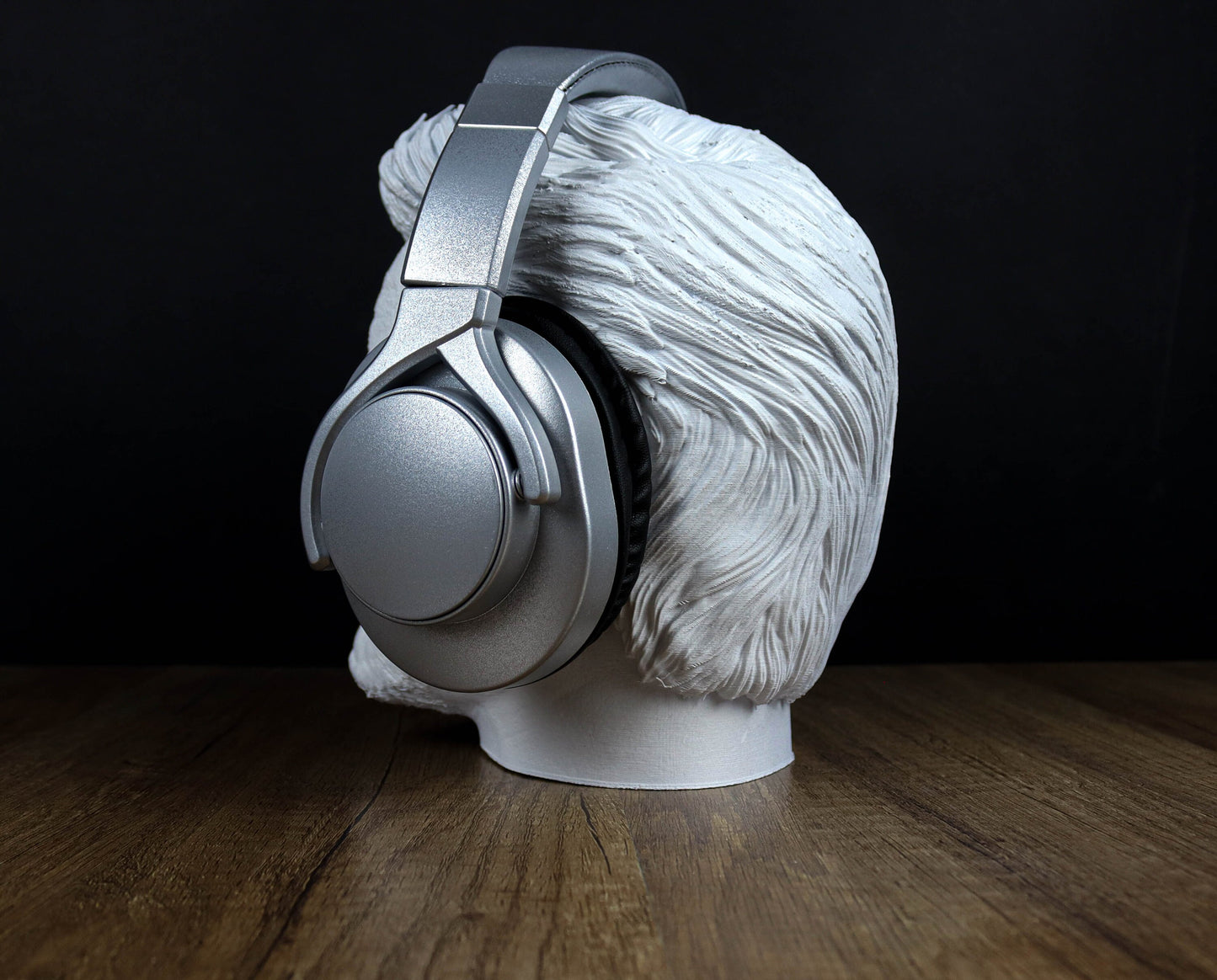 Pedro Pascal Headphone Holder, Headset Stand, Bust, Sculpture, Decoration
