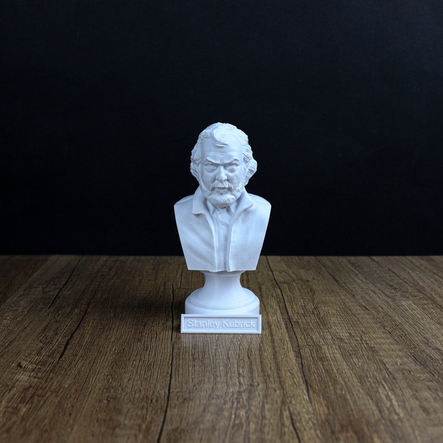 Stanley Kubrick Bust, Cinematic Legend 3D Printed Statue