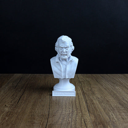 Stanley Kubrick Bust, Cinematic Legend 3D Printed Statue