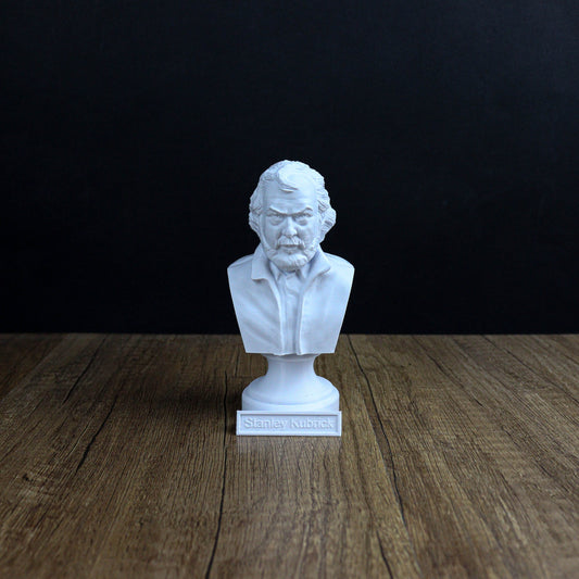 Stanley Kubrick Bust, Cinematic Legend 3D Printed Statue