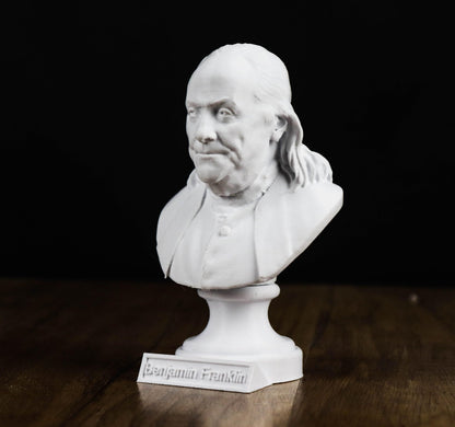 Benjamin Franklin Bust, Founding Father of the United States Statue