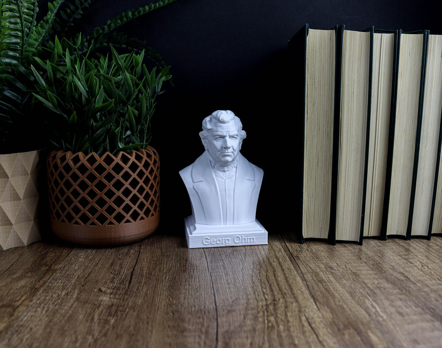 Georg Ohm Bust, German Physicist and Mathematician Statue,