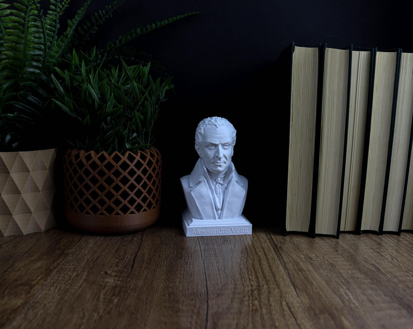 Alessandro Volta Bust, Italian Physicist and Chemist Sculpture, Unique Gift for Mathematicians & Thinkers