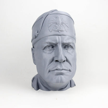 Benito Mussolini Bust, Il Duce Statue, Former Prime Minister of Italy