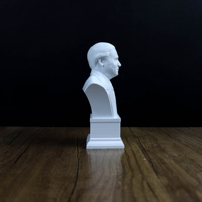 Sir David Attenborough Bust, British Broadcaster, Biologist and Author Statue