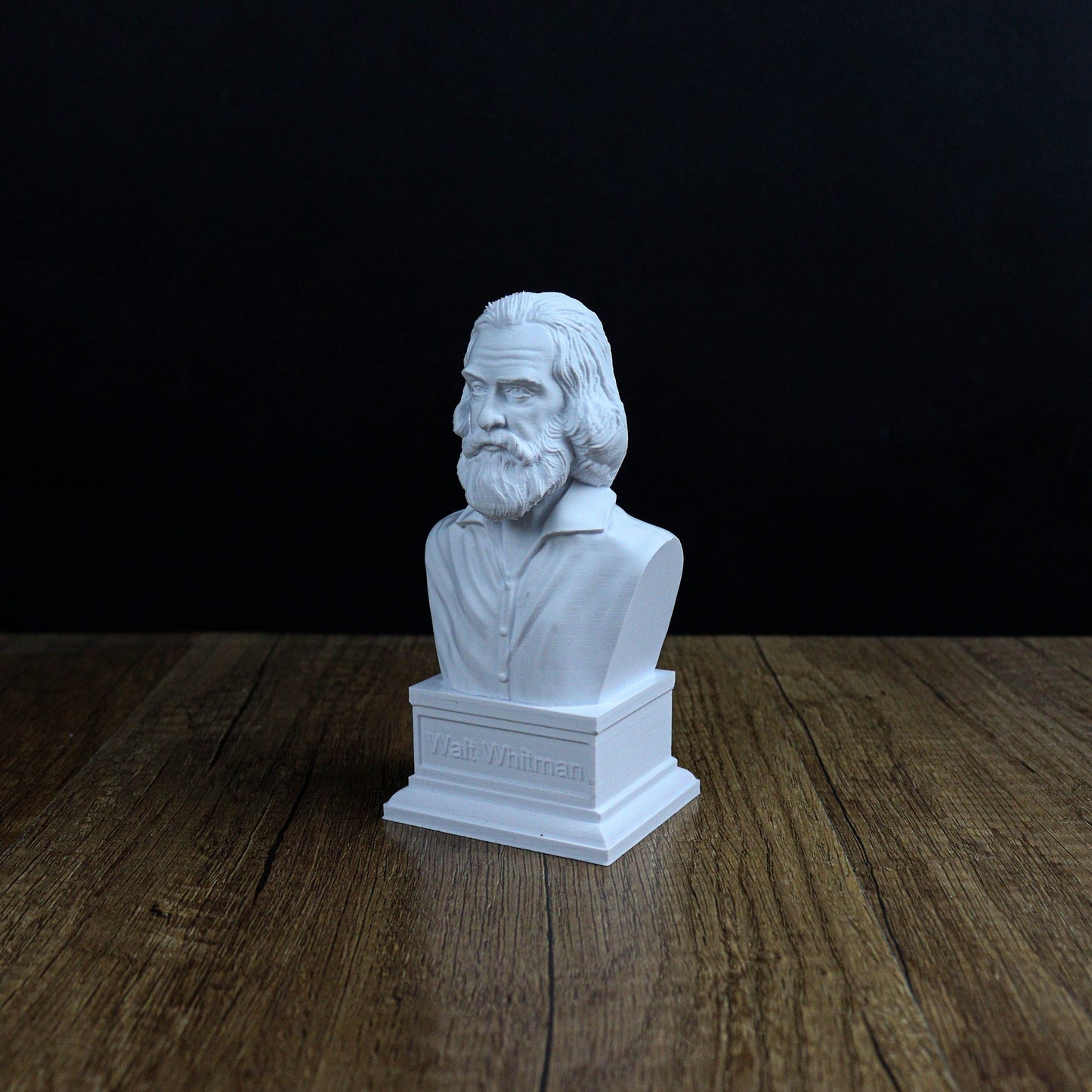 Walt Whitman Bust, American Poet, Essayist Statue