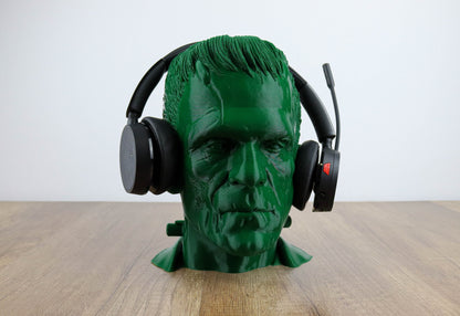 Frankenstein Headphone Holder, Desktop Decor Headphone stand, Gaming Accessories