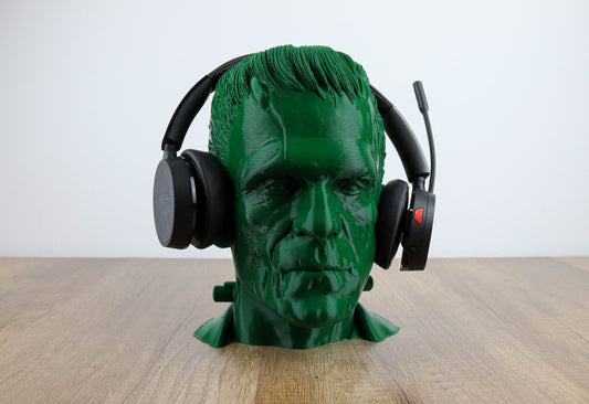 Frankenstein Headphone Holder, Desktop Decor Headphone stand, Gaming Accessories