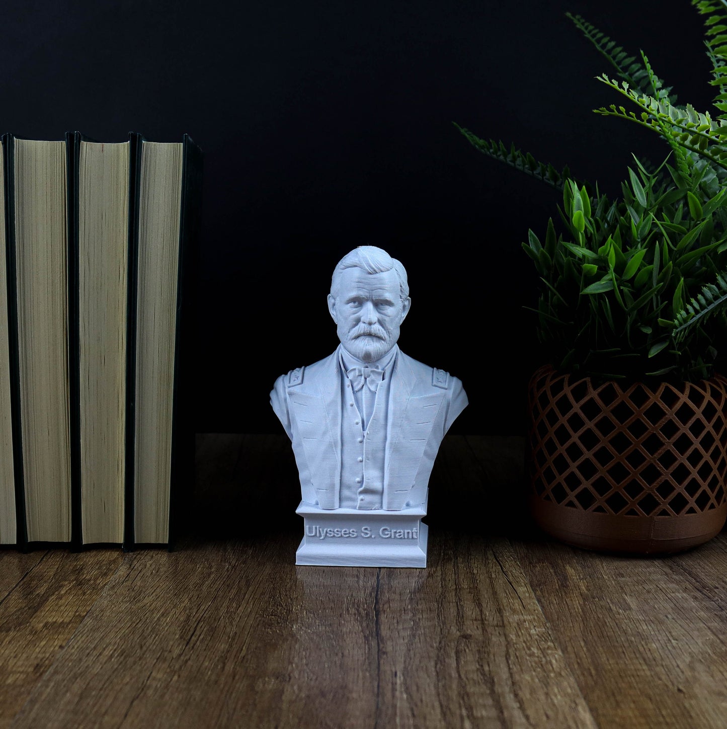 Ulyses S Grant Bust, 18th U.S. President Sculpture