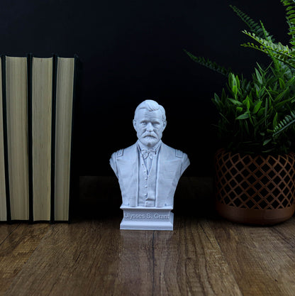 Ulyses S Grant Bust, 18th U.S. President Sculpture