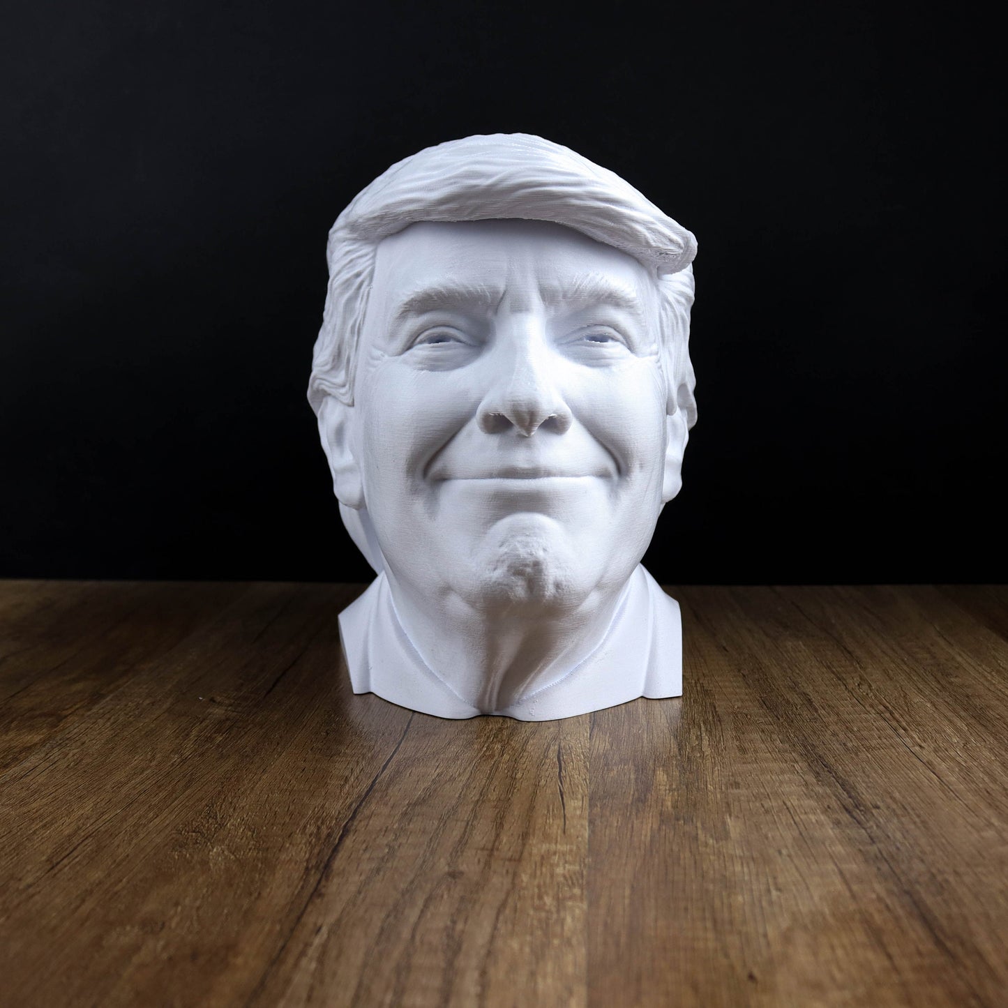 Smiling Trump Headphone Holder 3d Bust