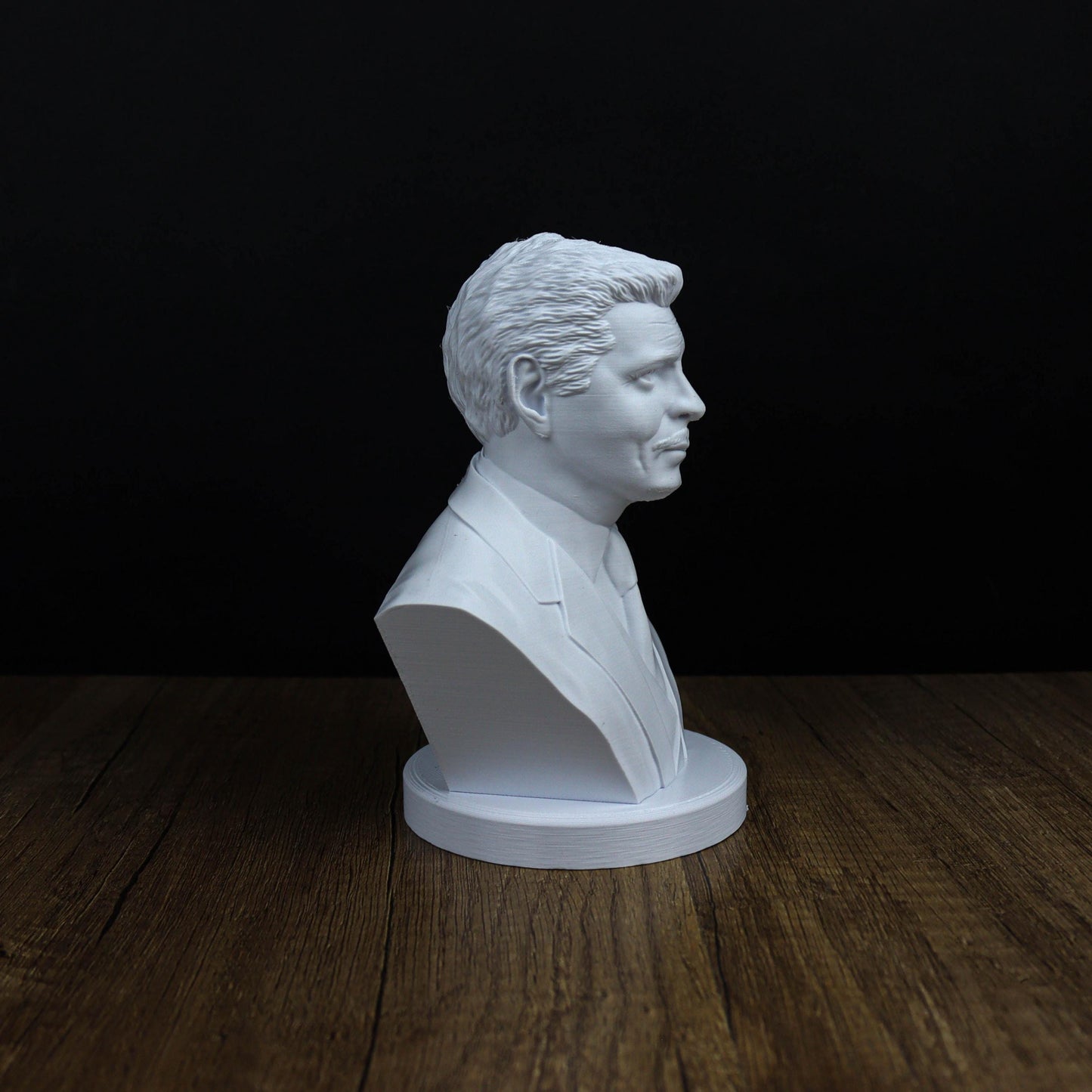 Clark Gable Bust, Classic Hollywood Icon Home Decor