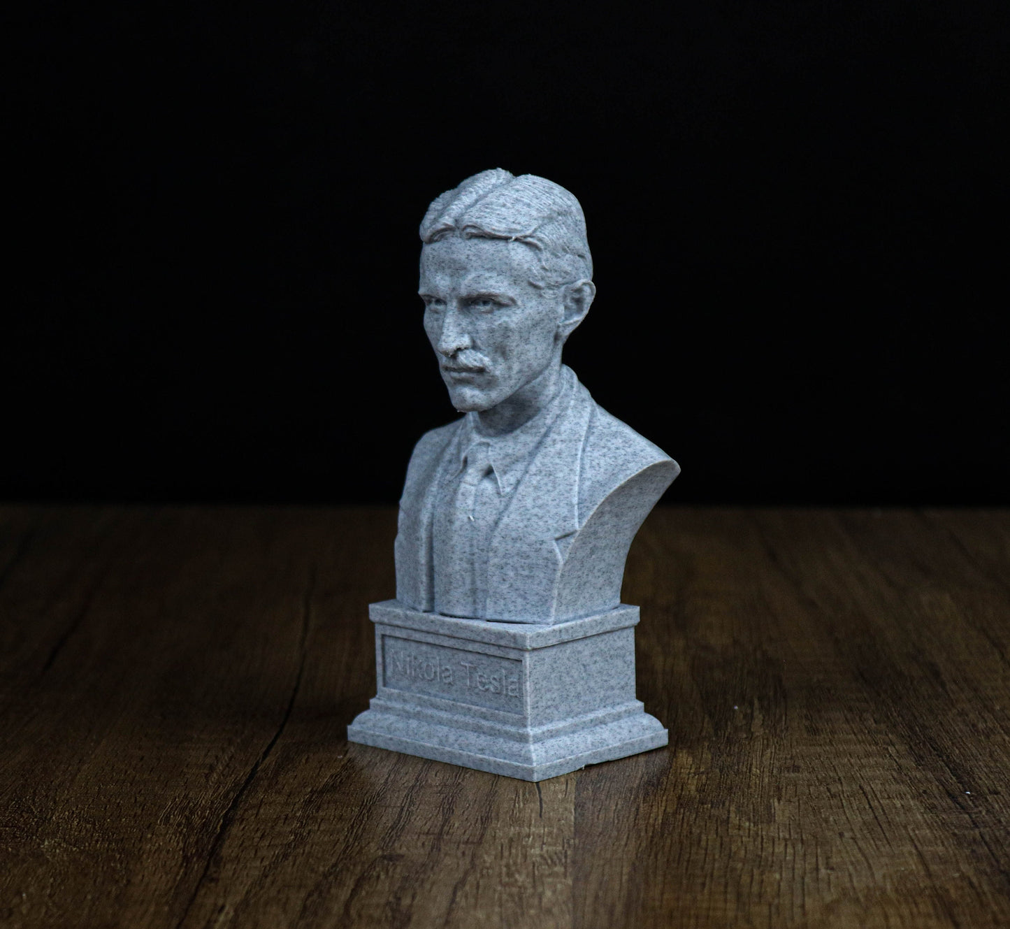 Nikola Tesla Bust, Serbian-American Inventor Statue, Sculpture Decor