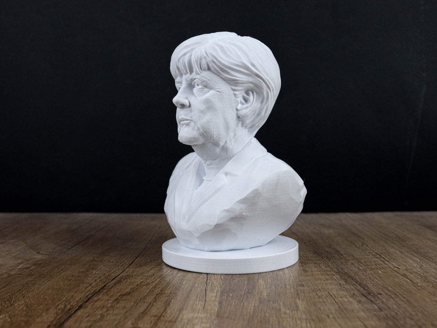 Angela Merkel Bust, Former Chancellor of Germany Sculpture