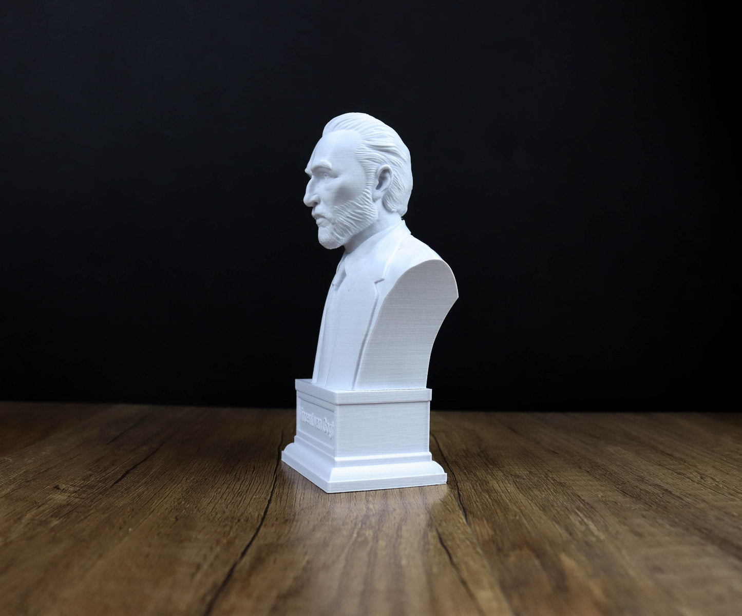 Vincent van Gogh 3d Bust, Dutch Painter Sculpture