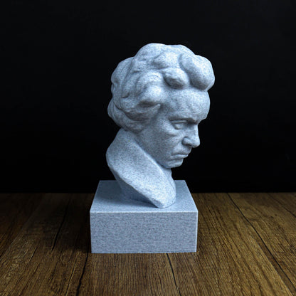 Ludwig van Beethoven Bust Statue