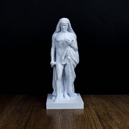 Cato the Younger 3D Printed Bust, Roman Statesman Sculpture