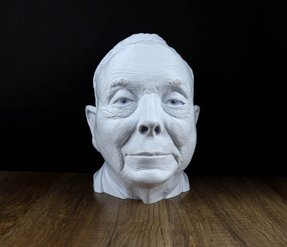 Charlie Munger Head Bust