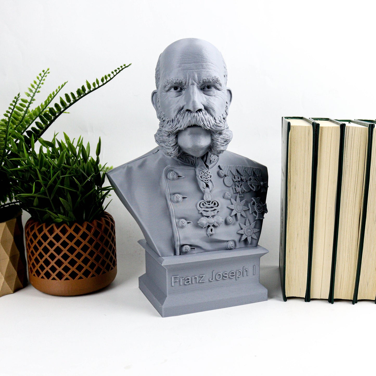Franz Joseph I of Austria Bust,  Emperor of Austria, King of Hungary 3d Bust Sculpture