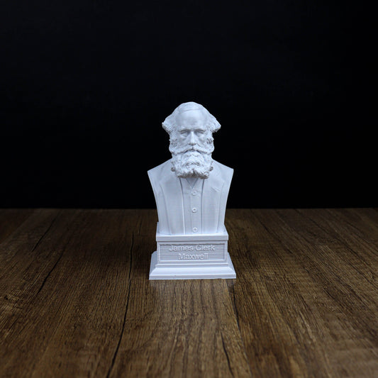 James Clerk Maxwell Bust, Physics Home Decor Gift Idea