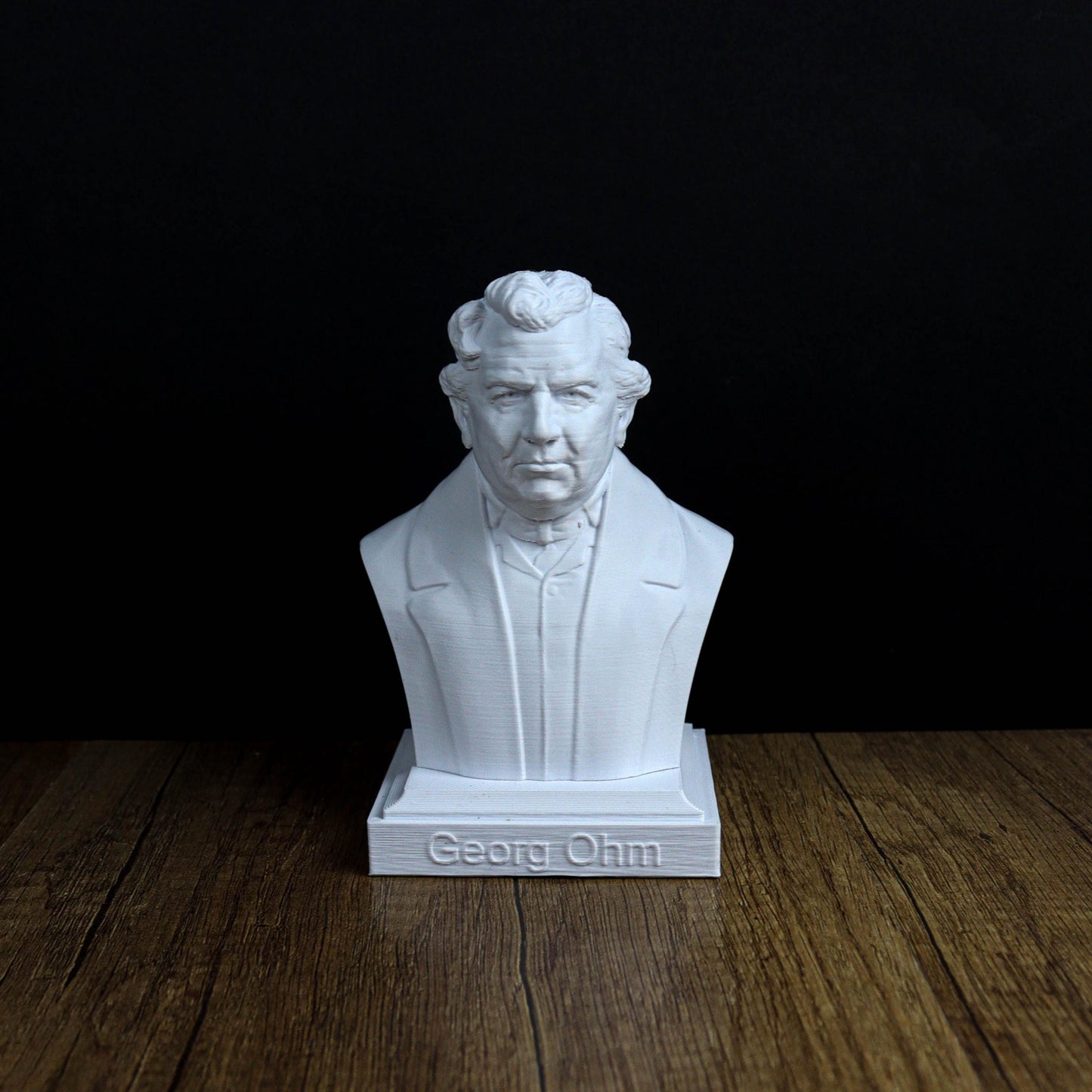 Georg Ohm Bust, German Physicist and Mathematician Statue,