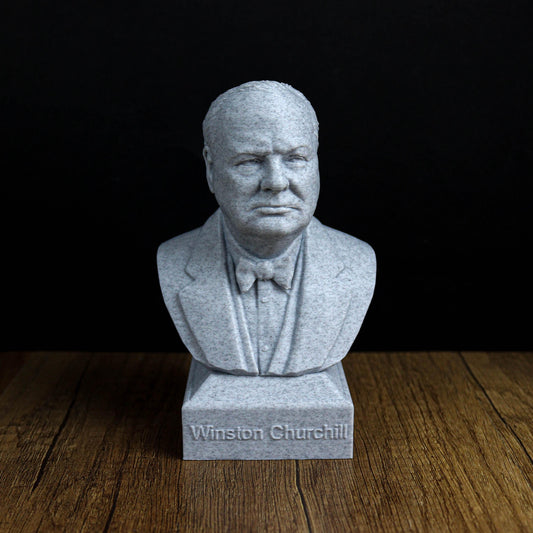 Winston Churchill Bust Sculpture